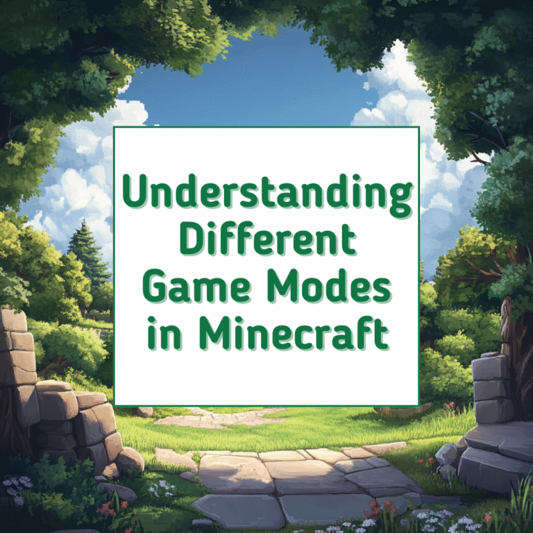 Understanding Different Game Modes in Minecraft