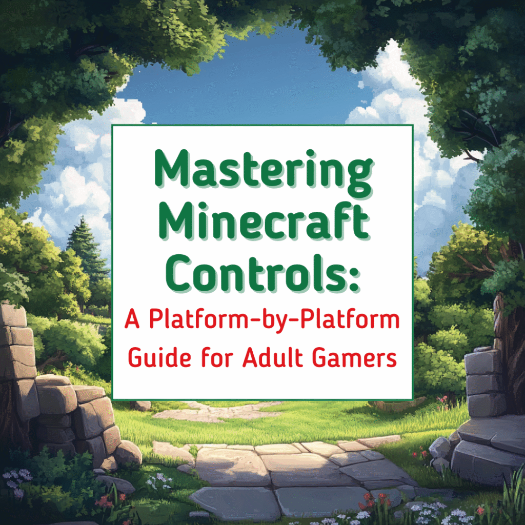 Mastering Minecraft Controls: A Platform-by-Platform Guide for Adult ...
