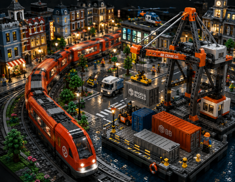 Adding Motion to Your Lego City: Motors, Automation, and Powered Builds