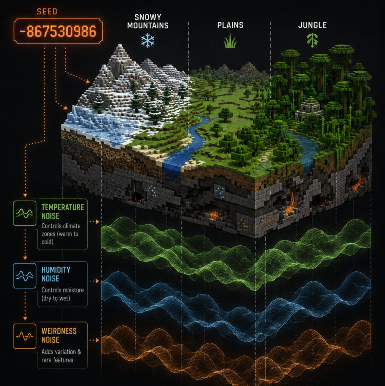 Biome Generation Mechanics: Understanding World Seeds and Algorithms