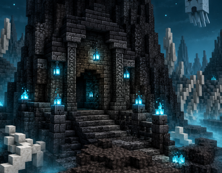 Soul Sand Valley Building in Minecraft: Creating Haunted Architecture
