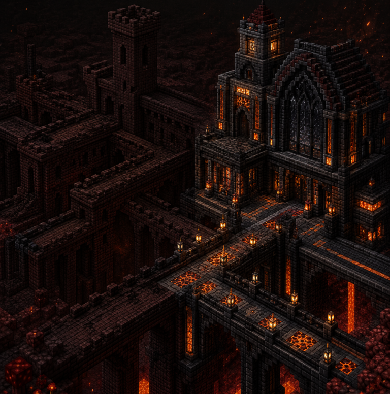 Nether Fortress Renovation: Transforming Generated Structures
